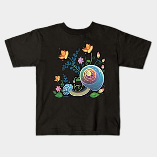 Snail Mothers Day Kids T-Shirt